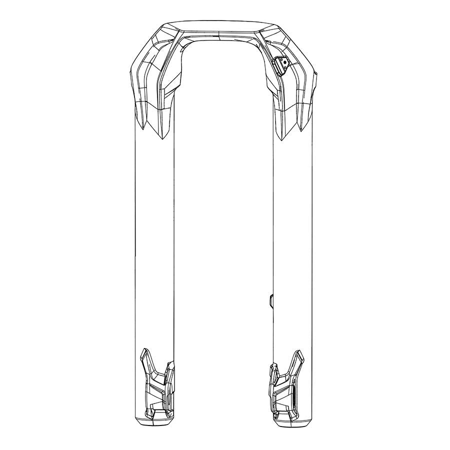 RockShox Lower Leg - BoXXer Ult Red Fork Lowers