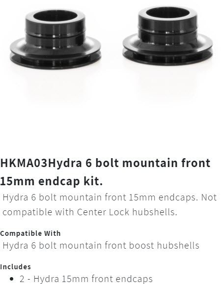 Embouts de montagne Hydra I9