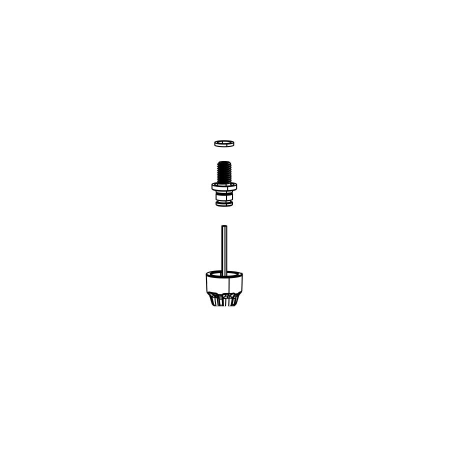 RockShox Rebound Knob Kit - Yari Rebound Damper Parts