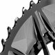 Absolute Black OVAL SpideRing Direct mount for CANNONDALE