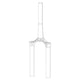 RockShox CSU SIDB/RBA 2927+ 51 TPR BLK Fork Uppers