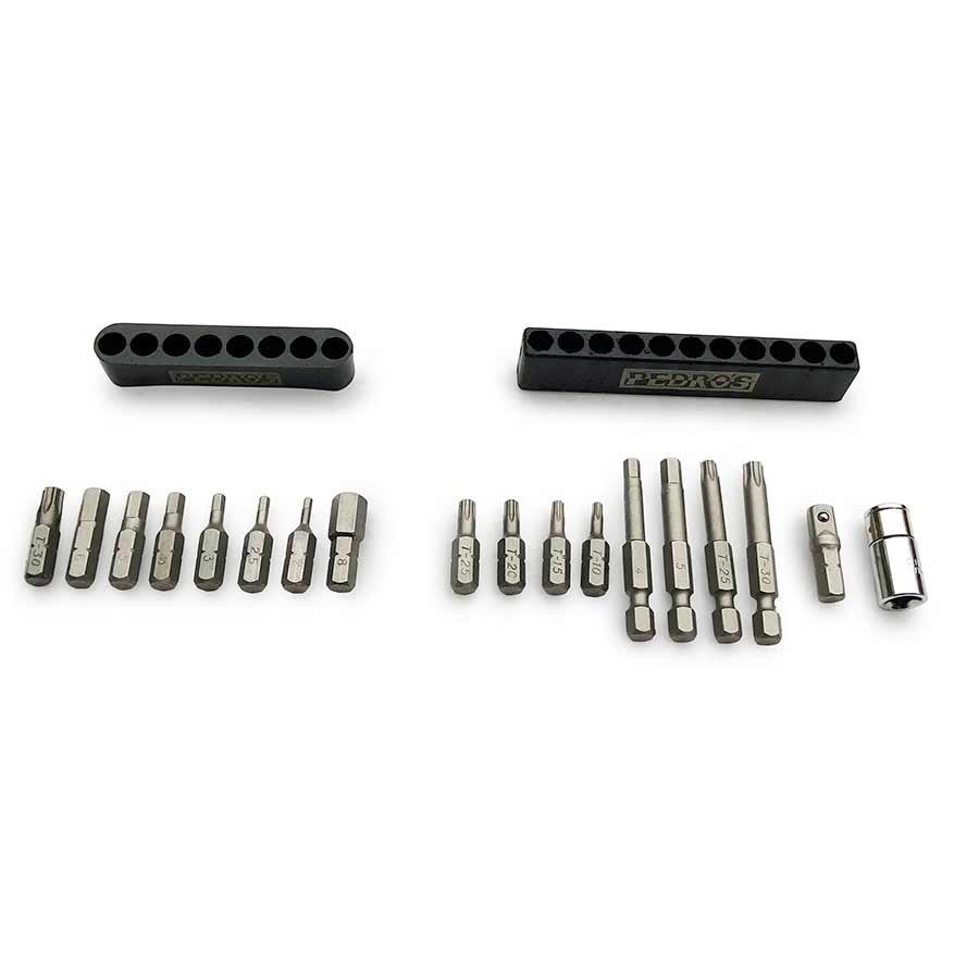 Pedros Hex Bit Set II - 18 piece Sockets and Bits