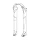 RockShox Lower Leg Pike 26 15 DFBLK Fork Lowers