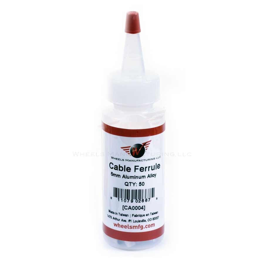 Wheels Manufacturing Alloy Ferrule 5mm Ferrules