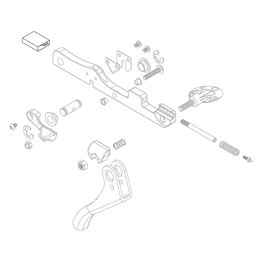 Park Tool 2494K, Replacement Blade Set Brake Tools