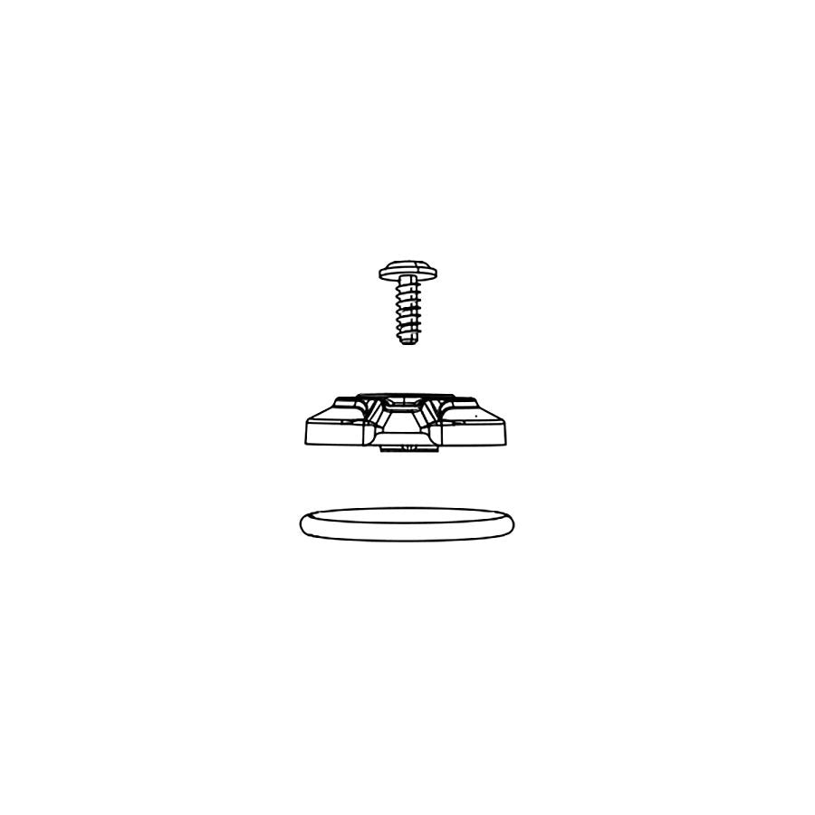 RockShox Domain B1 Comp Damper Knob Kit Compression Damper Kits