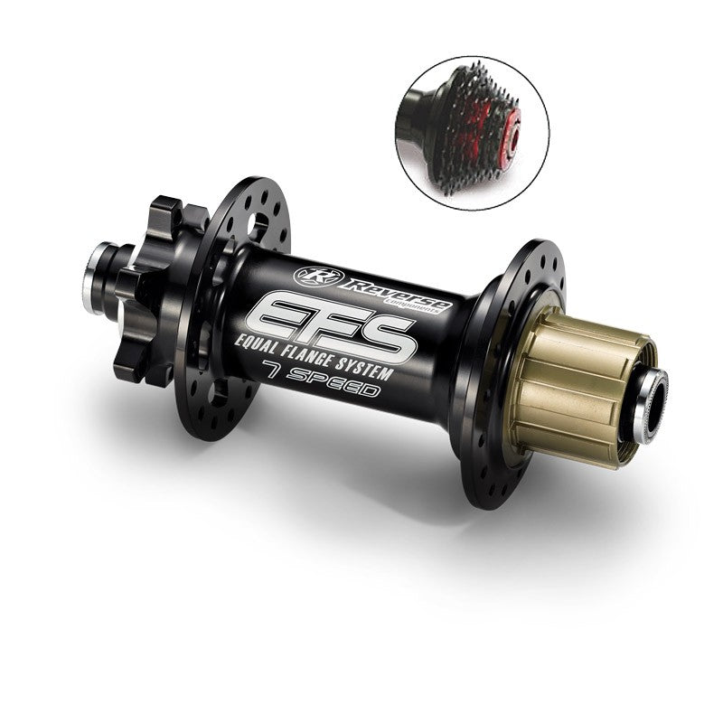 Hub DH-7 EFS with 7-speed freehub 150