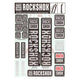 RockShox 30/32mm Decal Kit Fork Decals