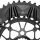 Absolute Black OVAL SpideRing Direct mount for CANNONDALE