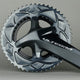 Absolute Black ROUND 110/4 BCD 2X,  for all Shimano cranks