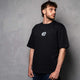 T-Shirt Tape Design Black/Green (S)