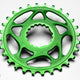 Absolute Black Round Cannondale Hollowgram direct mount N/W chainring