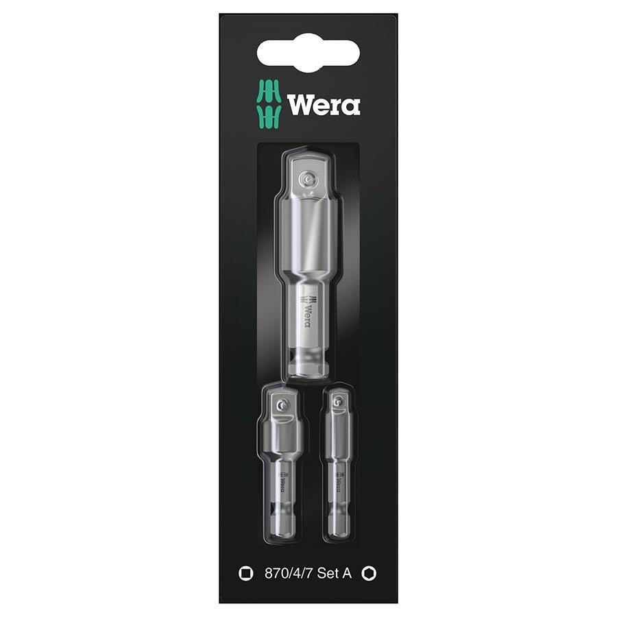 Wera 870/4/7 SET A SB Sockets and Bits