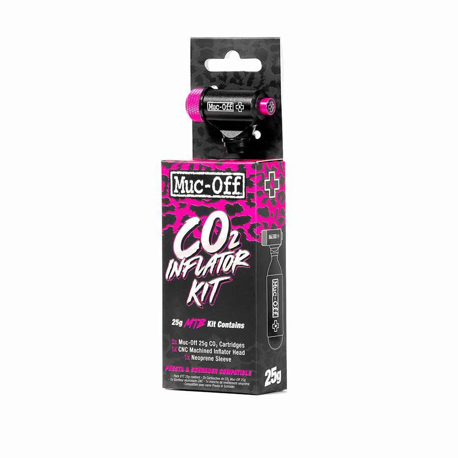 Muc-Off CO2 Inflator Kit - 25g MTB CO2 Inflators