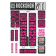 RockShox 35mm Decal Kit - MY18 Fork Decals