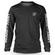 LR Mens Tech LS Jersey Sender Black White