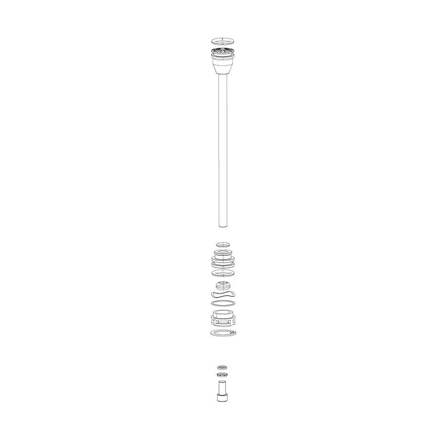 RockShox Spring - RVL SA 140 BLK Air Spring Parts
