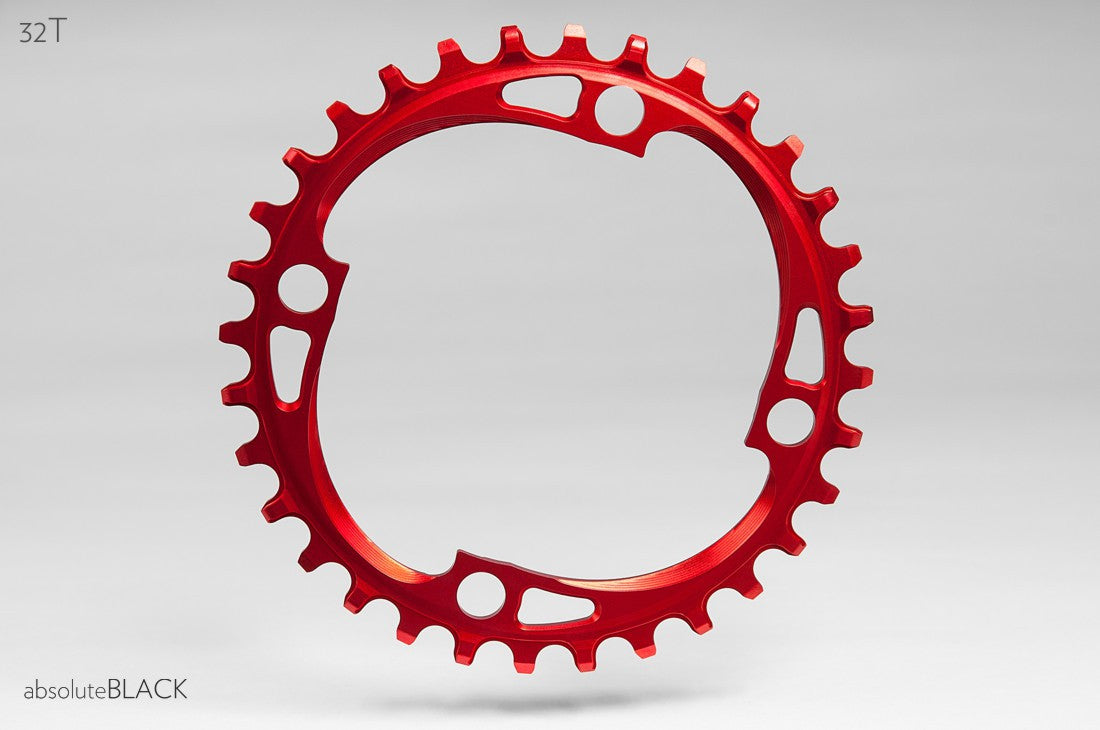 Absolute Black Round 64BCD narrow/wide chainring