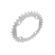 Title CR1 104 BCD Chainring Chrome HG12 back