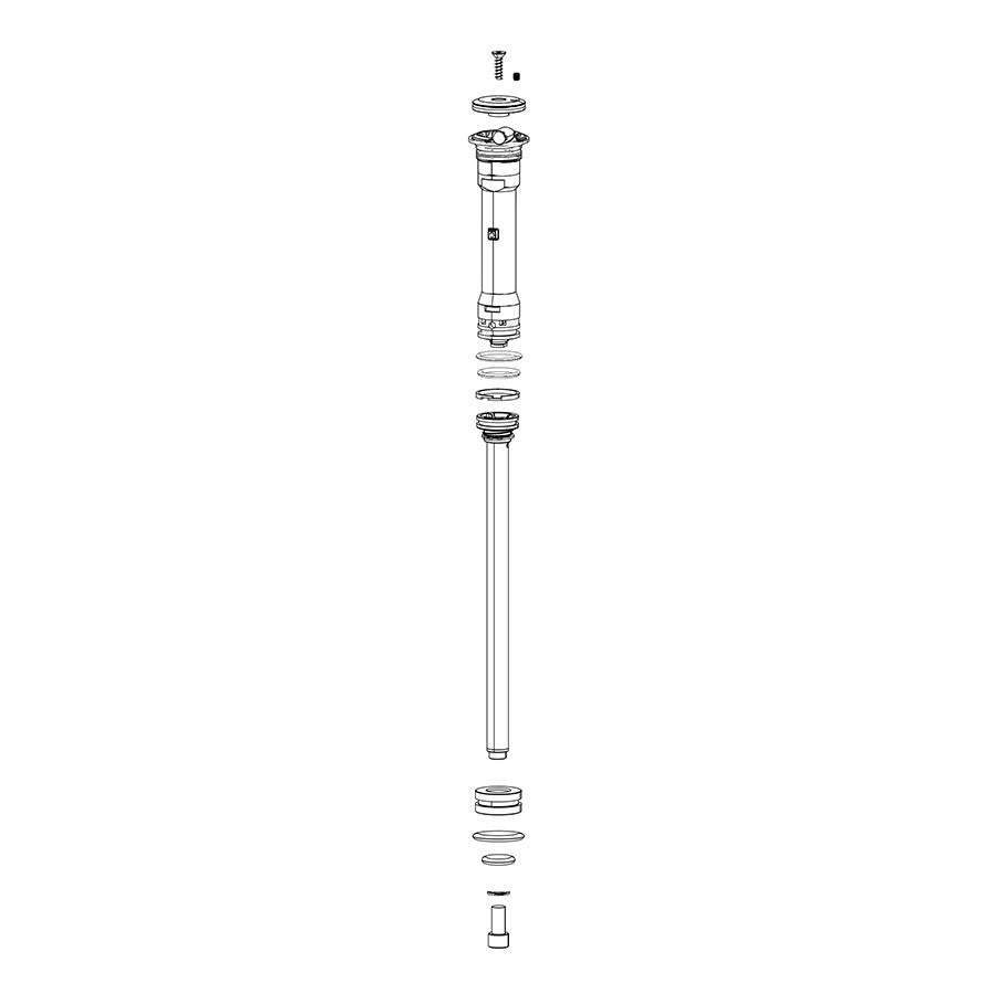 RockShox Damper - Paragon Gold Remote Compression Damper Kits