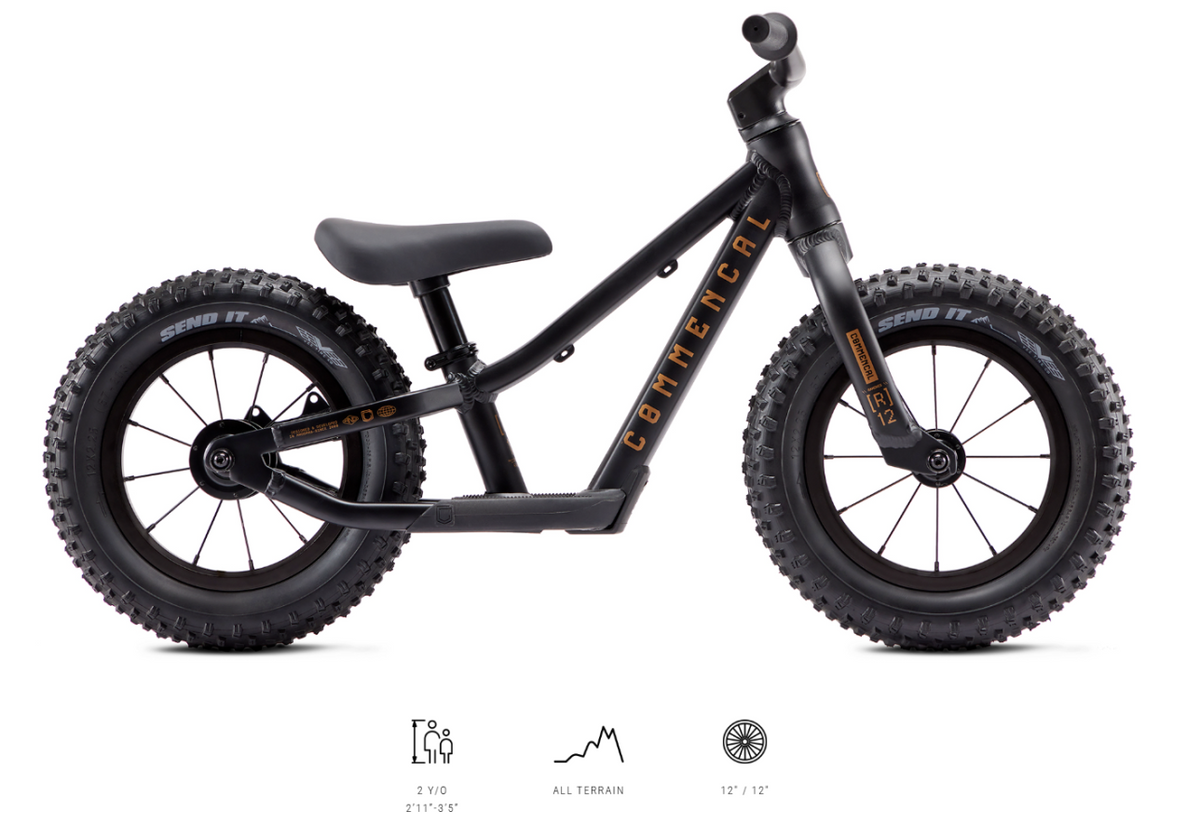 COMMENCAL RAMONES 12 PUSH BIKE BLACK 2027