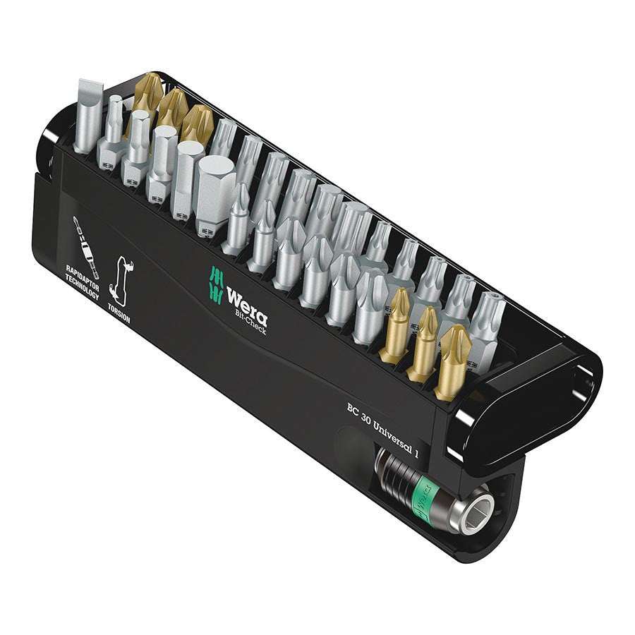 Wera Bit-Check 30 Universal 1 Sockets and Bits