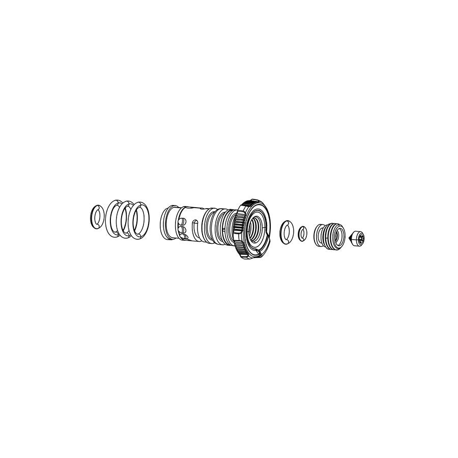 RockShox Monarch XX Reoubnd Knob Kit Shock Misc Service Parts
