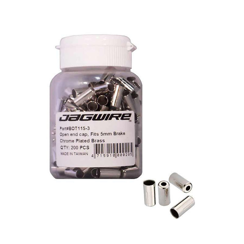 Jagwire 5mm Brass Housing Stops Ferrules