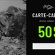 50$ Gift Card / Carte-Cadeau 50$