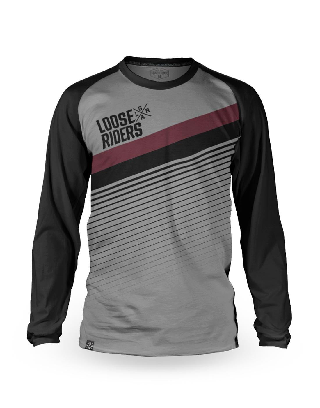 LR Mens Tech LS Jersey Slant Grey
