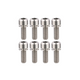 DM1 / DM2 Titanium Bolts (8 pack) - Chrome