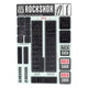 RockShox 35mm Decal Kit - MY18 Fork Decals