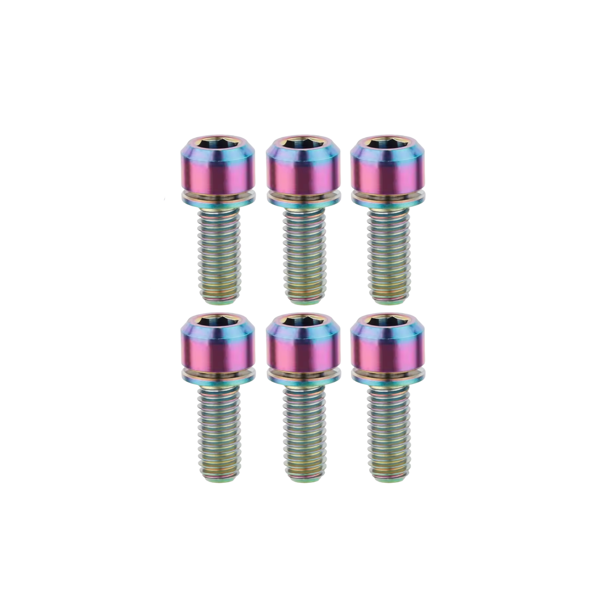 Title MTB ST1 / ST2 Titanium Bolts (6 pack)