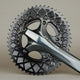 Absolute Black OVAL 110BCD 5 holes, 2X chainring (not for Sram)